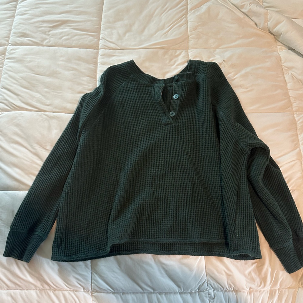 Old navy waffle Henley